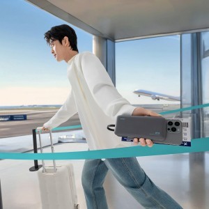 Cuktech LPB200N 40W 20000mAh Powerbank beépített kábellel - Szürke-3