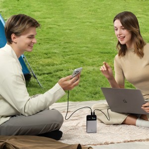 Cuktech PB150S Powerbank 100W 15000mAh - Szürke-6