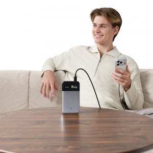 Cuktech PB150S Powerbank 100W 15000mAh - Szürke-10