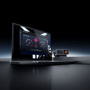 Cuktech TA3005U 300W GaN 5 az 1-ben tölőállomás Digitális Kijelzővel - Ezüst-10