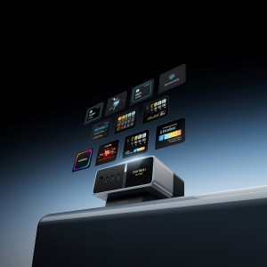 Cuktech TA3005U 300W GaN 5 az 1-ben tölőállomás Digitális Kijelzővel - Ezüst-2