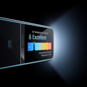 Cuktech TA3005U 300W GaN 5 az 1-ben tölőállomás Digitális Kijelzővel - Ezüst-6