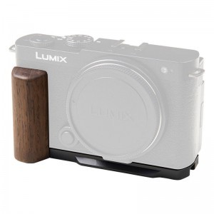 Smallrig 5945 L-Shaped Mount Plate with Wooden Handle for Panasonic S9