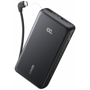 Powerbank Anker Zolo, 10000mAh, 22.5W, QC + PD, Fekete A110DH11