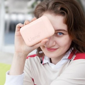 Liene Pearl hordozható fotónyomtató (rózsaszín)-6