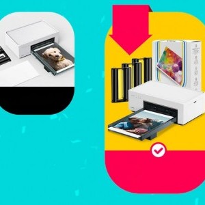 Liene Amber Hordozható Fotónyomtató M100 10x15 cm-5