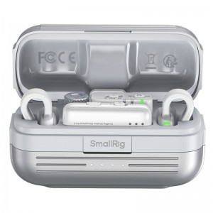 Smallrig 5716 S70 Wireless Microphone with Multi-device Compatibility (White)