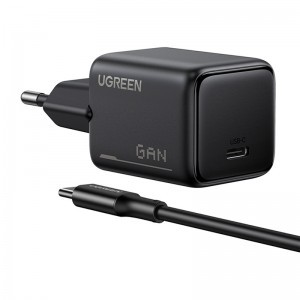 X517 25W USB-C GaN hálózati töltőadapter + 1m USB-C/USB-C kábel UGREEN