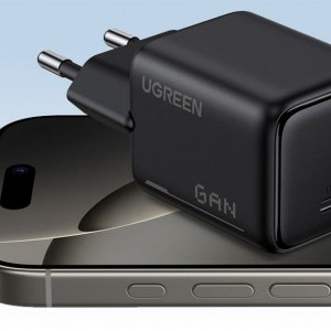 X517 25W USB-C GaN hálózati töltőadapter + 1m USB-C/USB-C kábel UGREEN-4