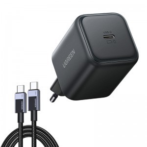 UGREEN X524 45W USB-C GaN Töltő Fekete + Kábel 1m