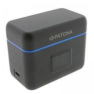 Patona Dual töltőtok Insta360 X5-höz