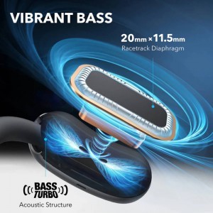 Anker SoundCore AeroFit 2, Fekete A3874G11 Vezeték nélküli fülhallgató, bluetooth headset-3