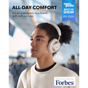 Anker Soundcore Space One Pro, Fehér bluetooth fejhallgató-5