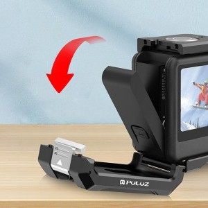 Puluz fém védőtok hidegcipős rögzítéssel a DJI Osmo Action 6-hoz tok-4