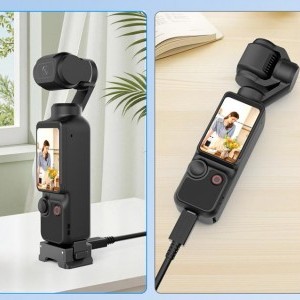 Puluz adapter gyorscsatlakozóval és töltési funkcióval a DJI Osmo Pocket 3-hoz-2