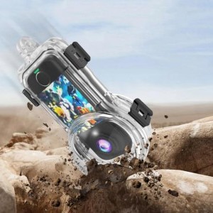 Puluz vízálló búvárház Insta360 X4 Air (akár 50m-ig)-4