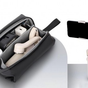 Sunnylife többcélú elektronikai szervező táska (fekete)-3