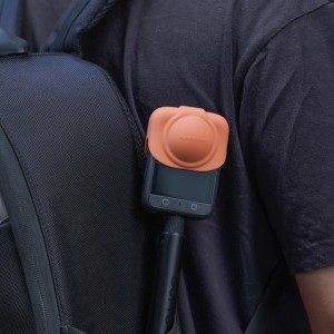 Sunnylife SG034 szilikon lencsevédő az OSMO 360-hoz (narancssárga)-3