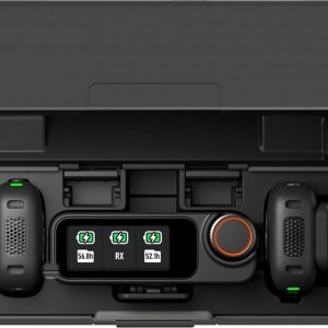 PULUZ szilikon töltő tok védőburkolat DJI Mic 3 (fekete) tok-2