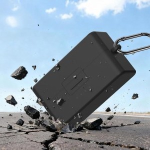 PULUZ szilikon töltő tok védőburkolat DJI Mic 3 (fekete) tok-4