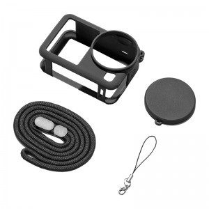 Puluz szilikon védőtok pánttal DJI Osmo Action 6-hoz tok-1