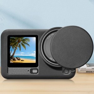 Puluz szilikon védőtok pánttal DJI Osmo Action 6-hoz tok-5