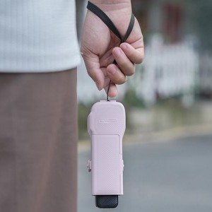 Sunnylife védőtáska szíjjal és zsinórral az Osmo Pocket 3 készülékhez (rózsaszín)-1