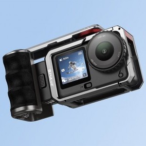 Puluz Titán bővítő ketrec fogantyúval és további csatlakozókkal DJI Osmo Action 6-hoz-5