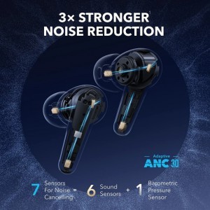 Anker SoundCore Liberty 4 Pro NC, Fekete A3954GF1-3