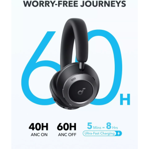 Handsfree Bluetooth Anker Soundcore Space One Pro, Fekete-4