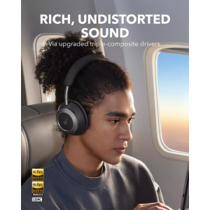 Handsfree Bluetooth Anker Soundcore Space One Pro, Fekete-5