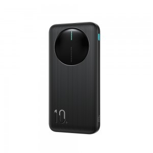 Joyroom JR-PBF12 Pro Powerbank 22,5W 10000mAh Digitális Kijelzővel 2x USB-A 1x USB-C - Fekete