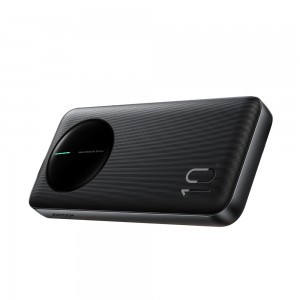 Joyroom JR-PBF12 Pro Powerbank 22,5W 10000mAh Digitális Kijelzővel 2x USB-A 1x USB-C - Fekete-10