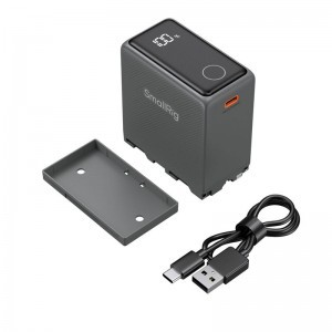 Smallrig 5729 USB-C Rechargable Camera Battery for NP-F970-3