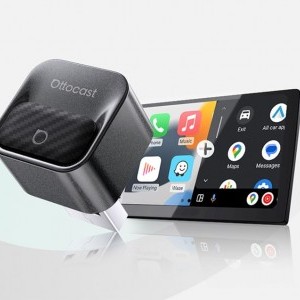 Ottocast CA525-T3 vezeték nélküli CarPlay és Android Auto adapter-2