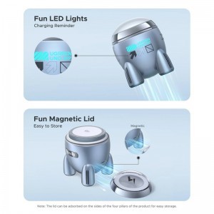 UGREEN W713 2 az 1-ben vezeték nélküli töltőállomás, 25W, Kék-2