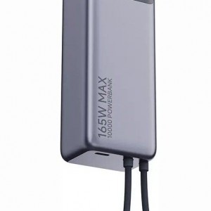 Powerbank Xiaomi, 10000mAh, 165W, PD, Szürke (PB1165MI) gyári-1