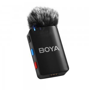 BOYA BOYAMIC 2-02 vezeték nélküli mikrofonok 2.4 GHz - fekete-14