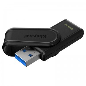 Kingston Pendrive 64gb DT Exodia S USB 3.2 GEN 1 (fekete)