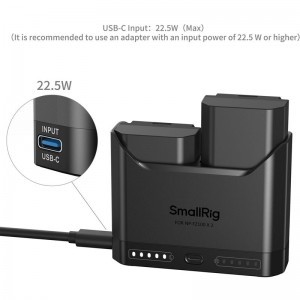 Smallrig 5483 Turbo Charging kit for NP-FZ100 Camera Batteries-1