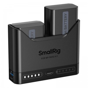 Smallrig 5488 Turbo Charging Kit for NP-FW50 Batteries-1
