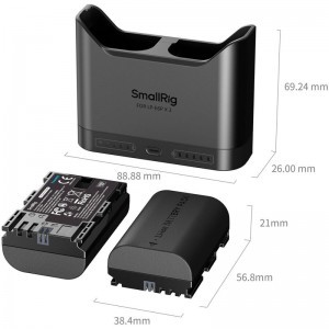 Smallrig 5484 Turbo Charging kit for LP-E6NH Camera Batteries-3