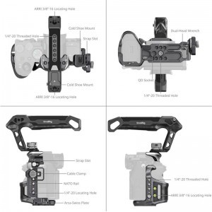 Smallrig 6030 Rhinoceros Cage Kit for Sony Alpha 7 V / 7R V / 7 IV-2