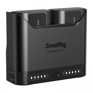 Smallrig 5487 Turbo Charging Kit for DMW-BLK22 Batteries