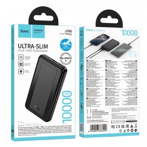 Hoco J165 10000 mAh 2A powerbank fekete-7