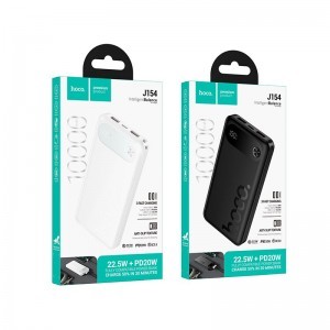Powerbank Hoco 10000 mAh QC PD 22,5W J154 fekete-6