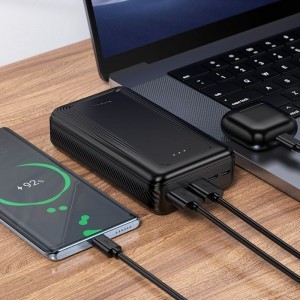 Hoco 20000 mAh 2A J165A powerbank fekete-5