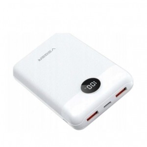 Veger S20 (W2081) PD QC3.0 2A 22,5W 20000 mAh fehér Powerbank