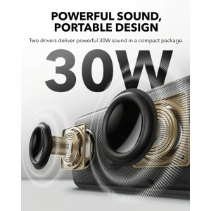 Bluetooth Hangszóró Anker SoundCore Motion 300, 30W, TWS, Vízálló, Kék A3135031-3