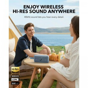 Bluetooth Hangszóró Anker SoundCore Motion 300, 30W, TWS, Vízálló, Kék A3135031-5